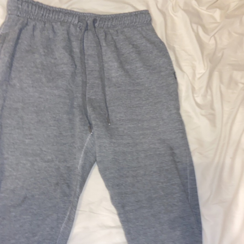 Large grey sweatpants